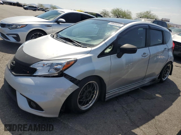 2015 Nissan Note S с VIN 3N1CE2CP6FL447465, выставлен на аукционе Copart как лот 59605545 с пробегом 78 380 миль миль и Списание • Salvage title. История ставок и продаж доступна на DreamBid. Изображение 1.