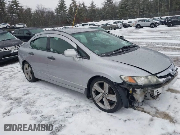 2007 Honda Civic Sdn LX with VIN 2HGFA16517H303926, listed as a IAAI auction lot 41674550 with 153,189 mi miles. Bid and sale history available at carsss.com. Image 1.