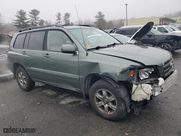 2006 Toyota Highlander with VIN JTEHP21A260167272, listed as a Copart auction lot 83008034 with 191,869 mi miles and Non Repairable. Bid and sale history available at carsss.com. Image 4.