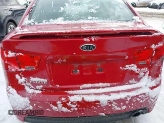 2013 Kia Forte SX with VIN KNAFW4A33D5693791, listed as a IAAI auction lot 41486906 with 154,579 mi miles. Bid and sale history available at carsss.com. Image 16.