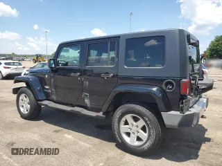 2008 Jeep Wrangler Unlimited Sahara with VIN 1J4GA59178L501668, listed as a Copart auction lot 63586375 with 213,562 mi miles and Clean title. Bid and sale history available at DreamBid. Image 2.