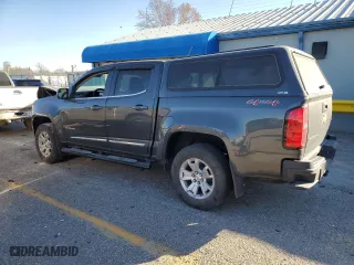 2017 Chevrolet Colorado 4WD LT with VIN 1GCGTCEN7H1168588, listed as a Copart auction lot 81851974 with 39,056 mi miles and Salvage Title. Bid and sale history available at carsss.com. Image 2.