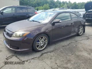 2008 Scion tC Spec with VIN JTKDE167180247478, listed as a Copart auction lot 62411534 with 206,023 mi miles and Salvage Title. Bid and sale history available at DreamBid. Image 1.