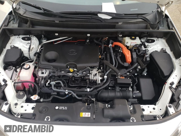 2020 Toyota RAV4 Hybrid XSE with VIN JTMEWRFV5LD541943, listed as a Copart auction lot 84005364 with 88,435 mi miles and Salvage title. Bid and sale history available at DreamBid. Image 11.