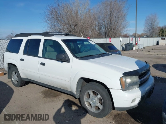 2006 Chevrolet TrailBlazer LS with VIN 1GNET16S466149892, listed as a IAAI auction lot 41666448 with 203,772 mi miles and . Bid and sale history available at DreamBid. Image 1.