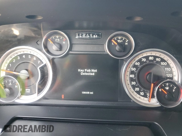 2014 Ram 1500 Sport with VIN 1C6RR7MT2ES299391, listed as a Copart auction lot 55307515 with 136,440 mi miles and Salvage title. Bid and sale history available at DreamBid. Image 9.