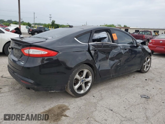 2013 Ford Fusion SE with VIN 3FA6P0HR0DR358543, listed as a Copart auction lot 60919215 with Not provided miles and Salvage title. Bid and sale history available at DreamBid. Image 3.