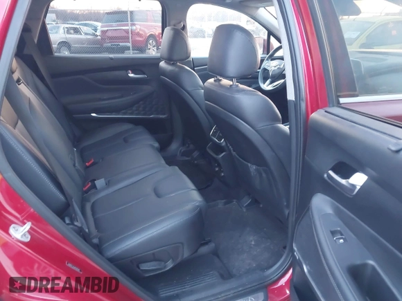 2019 Hyundai Santa Fe Ultimate with VIN 5NMS5CAA4KH105145, listed as a IAAI auction lot 41156214 with 54,796 mi miles and . Bid and sale history available at DreamBid. Image 8.
