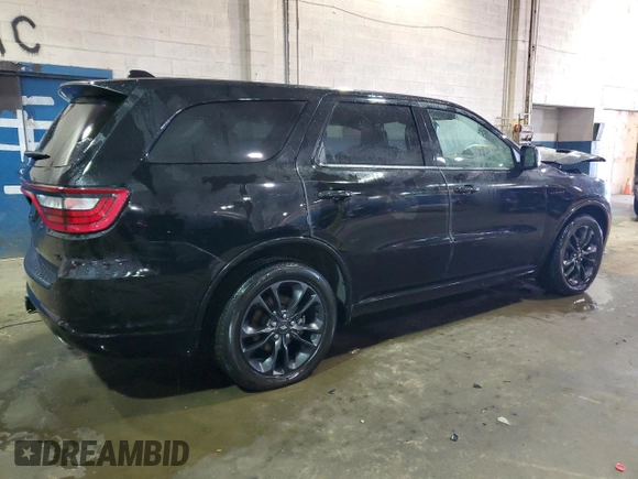 2021 Dodge Durango R/T with VIN 1C4SDJCTXMC662603, listed as a Copart auction lot 48469975 with 65,195 mi miles and Salvage Title. Bid and sale history available at DreamBid. Image 3.
