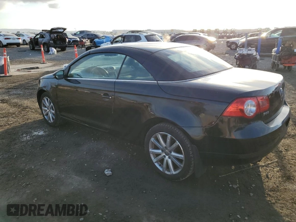 2011 Volkswagen Eos with VIN WVWAW7AH7BV004195, listed as a Copart auction lot 47486705 with 136,621 mi miles and Salvage Title. Bid and sale history available at DreamBid. Image 2.