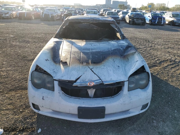 2005 Chrysler Crossfire Limited with VIN 1C3AN69L55X028935, listed as a Copart auction lot 74797014 with 0 miles and Non Repairable. Bid and sale history available at carsss.com. Image 5.