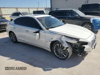 2020 Infiniti Q50 3.0t SPORT with VIN JN1EV7AP4LM201959, listed as a Copart auction lot 49107065 with 92,323 mi miles and Salvage Title. Bid and sale history available at carsss.com. Image 4.