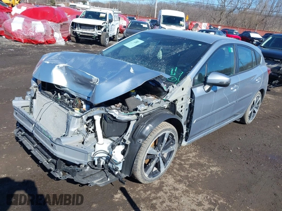 2018 Subaru Impreza Special Sports with VIN 4S3GTAK69J3735458, listed as a IAAI auction lot 41599640 with 40,719 mi miles and . Bid and sale history available at DreamBid. Image 2.