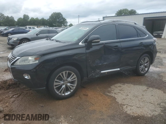 2013 Lexus RX 350 with VIN 2T2ZK1BA0DC097138, listed as a Copart auction lot 58583605 with 98,302 mi miles and Salvage title. Bid and sale history available at DreamBid. Image 1.