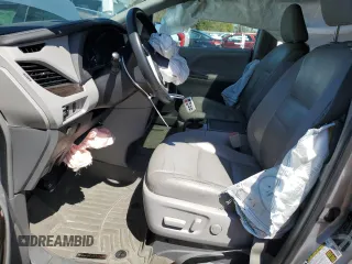 2015 Toyota Sienna XLE with VIN 5TDYK3DC2FS557260, listed as a Copart auction lot 50147465 with 177,492 mi miles and Salvage Title. Bid and sale history available at carsss.com. Image 7.