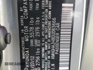 2013 Hyundai Equus Signature with VIN KMHGH4JH8DU063666, listed as a Copart auction lot 63621585 with Not provided miles and Clean title. Bid and sale history available at DreamBid. Image 12.