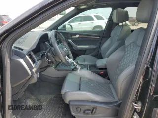2018 Audi SQ5 Premium Plus with VIN WA1A4AFY8J2205867, listed as a Copart auction lot 56395553 with 74,787 mi miles. Bid and sale history available at carsss.com. Image 7.