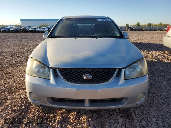 2005 Kia Spectra with VIN KNAFE161955103152, listed as a Copart auction lot 78554024 with 110,142 mi miles and Clean Title. Bid and sale history available at carsss.com. Image 5.