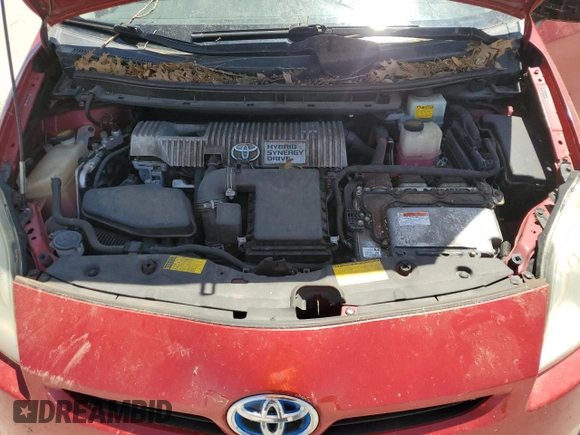2011 Toyota Prius I with VIN JTDKN3DU3B1467807, listed as a Copart auction lot 52261185 with 209,111 mi miles and Salvage Title. Bid and sale history available at carsss.com. Image 11.