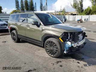 2024 Hyundai Santa Fe Calligraphy with VIN 5NMP54GL3RH058690, listed as a Copart auction lot 85148974 with 152 mi miles and Salvage Title. Bid and sale history available at carsss.com. Image 4.