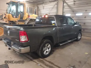 2020 Ram 1500 Big Horn with VIN 1C6SRFFT8LN394980, listed as a IAAI auction lot 41677436 with 93,654 mi miles. Bid and sale history available at carsss.com. Image 4.