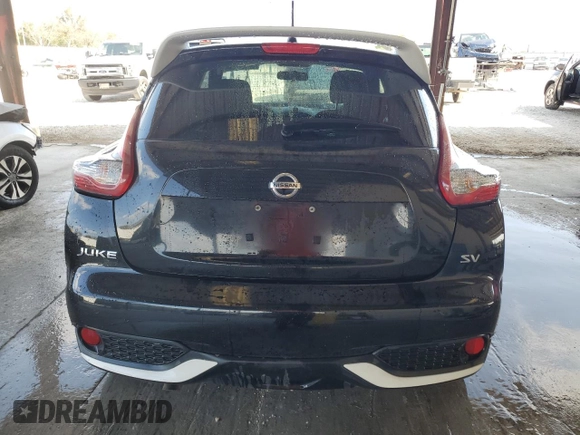 2017 Nissan Juke SL with VIN JN8AF5MR4HT702166, listed as a Copart auction lot 52394265 with 135,091 mi miles and Salvage Title. Bid and sale history available at carsss.com. Image 6.