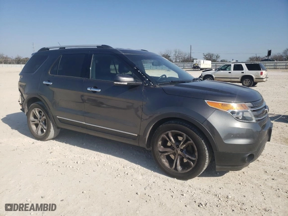 2015 Ford Explorer Limited with VIN 1FM5K7F83FGA15500, listed as a Copart auction lot 47234025 with 133,966 mi miles and Salvage Title. Bid and sale history available at carsss.com. Image 4.