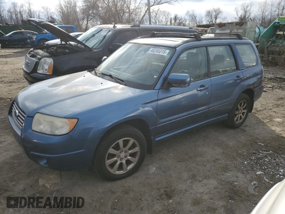 2007 Subaru Forester X w/Premium Pkg with VIN JF1SG656X7G737668, listed as a Copart auction lot 46245315 with 194,548 mi miles and Salvage Title. Bid and sale history available at carsss.com. Image 1.