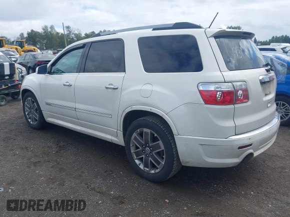 2011 GMC Acadia Denali z VIN 1GKKRTED7BJ367460, wystawiony jako IAAI lot #42297008 z przebiegiem 198 096 mil mil oraz . Historia ofert i sprzedaży dostępna na DreamBid. Obrazek 3.