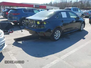 2021 Toyota Corolla LE with VIN JTDEPMAE8MJ153535, listed as a IAAI auction lot 41760121 with 69,780 mi miles and . Bid and sale history available at DreamBid. Image 4.