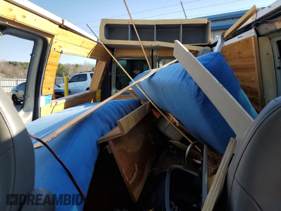 2006 Ford Econoline Passenger XL with VIN 1FMRE11W96HB04509, listed as a Copart auction lot 47960365 with 164,737 mi miles and Salvage Title. Bid and sale history available at DreamBid. Image 10.