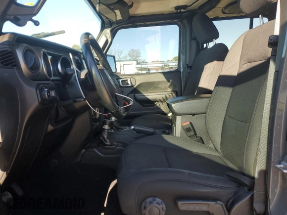 2021 Jeep Wrangler Unlimited Sport Altitude with VIN 1C4HJXDGXMW552270, listed as a Copart auction lot 41440655 with 53,200 mi miles and Clean Title. Bid and sale history available at carsss.com. Image 7.
