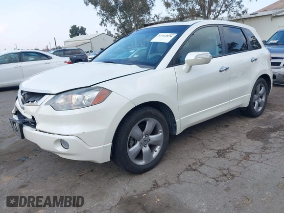 2008 Acura RDX with VIN 5J8TB18298A002176, listed as a IAAI auction lot 41461896 with 222,583 mi miles. Bid and sale history available at carsss.com. Image 2.