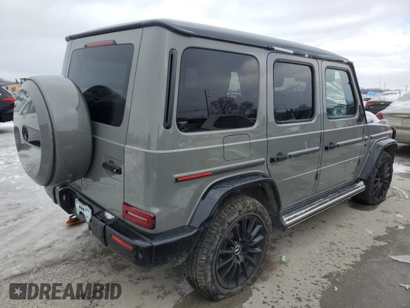 2021 Mercedes-Benz G 550 with VIN W1NYC6BJ9MX418324, listed as a Copart auction lot 38292194 with 14,800 mi miles and . Bid and sale history available at DreamBid. Image 3.