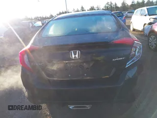 2019 Honda Civic Sport with VIN 2HGFC2F84KH514704, listed as a IAAI auction lot 41225362 with 43,111 mi miles and . Bid and sale history available at DreamBid. Image 16.
