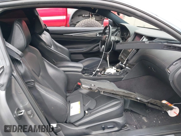 2020 Infiniti Q60 Luxe with VIN JN1EV7EK5LM340416, listed as a IAAI auction lot 42588246 with 57,832 mi miles and . Bid and sale history available at DreamBid. Image 5.