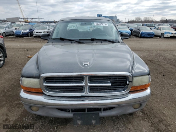 2004 Dodge Dakota SLT with VIN 1D7HL48N44S520347, listed as a Copart auction lot 46732715 with 169,029 mi miles and Clean Title. Bid and sale history available at carsss.com. Image 5.