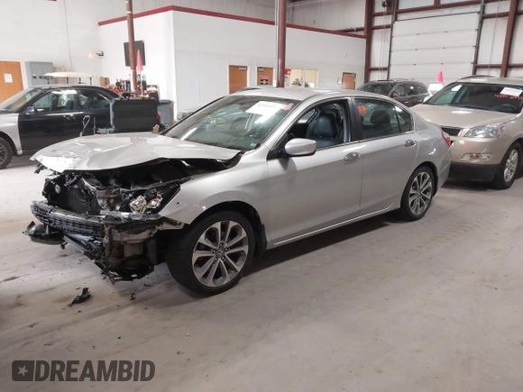 2013 Honda Accord Sport with VIN 1HGCR2F5XDA246010, listed as a IAAI auction lot 42050515 with 165,330 mi miles and . Bid and sale history available at DreamBid. Image 18.