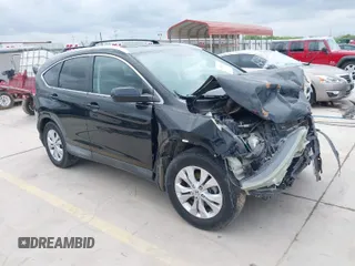2013 Honda CR-V EX-L with VIN 2HKRM3H73DH524427, listed as a IAAI auction lot 41883638 with 199,120 mi miles and . Bid and sale history available at carsss.com. Image 1.