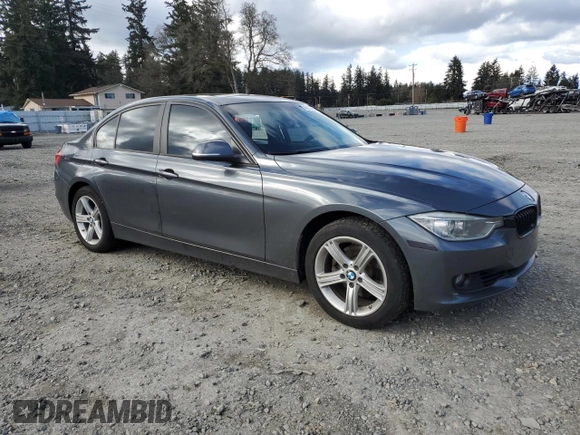 2015 BMW 3 Series 328i with VIN WBA3A5G52FNS90484, listed as a Copart auction lot 49537035 with 147,835 mi miles and Salvage Title. Bid and sale history available at DreamBid. Image 4.