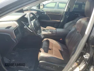2018 Lexus RX 350 z VIN 2T2BZMCA8JC165954, wystawiony jako Copart lot #54001415 z przebiegiem 79 758 mil mil oraz Szkoda całkowita • Salvage title. Historia ofert i sprzedaży dostępna na DreamBid. Obrazek 7.
