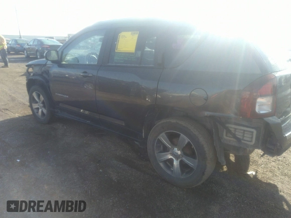 2017 Jeep Compass High Altitude with VIN 1C4NJCEBXHD199867, listed as a IAAI auction lot 41135041 with 159,370 mi miles. Bid and sale history available at carsss.com. Image 3.