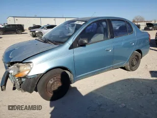 2002 Toyota ECHO with VIN JTDBT123920227803, listed as a Copart auction lot 43654825 with 200,165 mi miles and Clean Title. Bid and sale history available at carsss.com. Image 1.