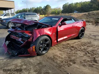 2023 Chevrolet Camaro 1LT with VIN 1G1FB3DSXP0105682, listed as a Copart auction lot 80030734 with 10,955 mi miles and Salvage Title. Bid and sale history available at carsss.com. Image 1.