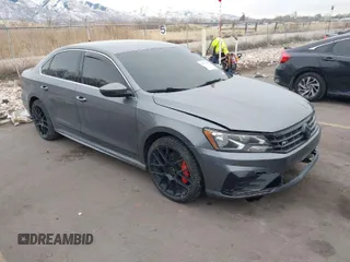 2016 Volkswagen Passat 1.8T S with VIN 1VWAT7A30GC041358, listed as a IAAI auction lot 41573531 with 182,365 mi miles. Bid and sale history available at carsss.com. Image 1.