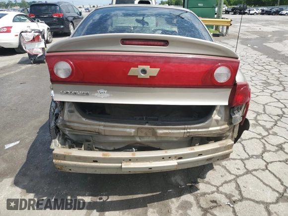 2004 Chevrolet Cavalier with VIN 1G1JC52F147281581, listed as a Copart auction lot 60274114 with 181,873 mi miles and Salvage Title. Bid and sale history available at DreamBid. Image 6.