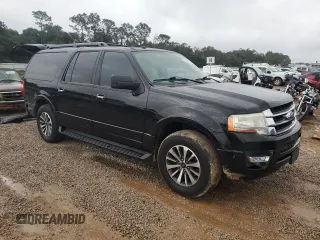 2016 Ford Expedition EL XLT with VIN 1FMJK1HT4GEF11027, listed as a Copart auction lot 80619204 with 145,147 mi miles and Salvage Title. Bid and sale history available at carsss.com. Image 4.