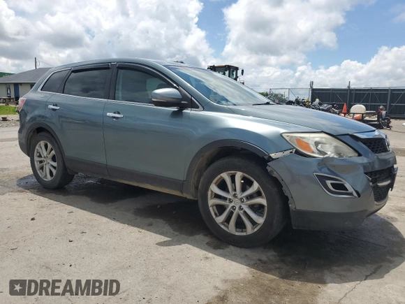 2012 Mazda CX-9 Grand Touring z VIN JM3TB2DA9C0350650, wystawiony jako Copart lot #60733775 z przebiegiem 246 128 mil mil oraz Szkoda całkowita • Salvage title. Historia ofert i sprzedaży dostępna na DreamBid. Obrazek 4.