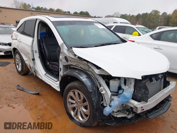 2017 Acura RDX w/Technology Pkg with VIN 5J8TB4H59HL022329, listed as a IAAI auction lot 40912928 with 61,179 mi miles. Bid and sale history available at carsss.com. Image 1.