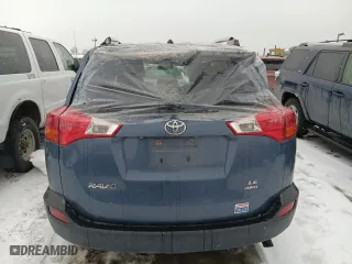 2013 Toyota RAV4 LE with VIN JTMBFREV5DD017987, listed as a Copart auction lot 51307385 with 131,025 mi miles and Salvage Title. Bid and sale history available at carsss.com. Image 6.